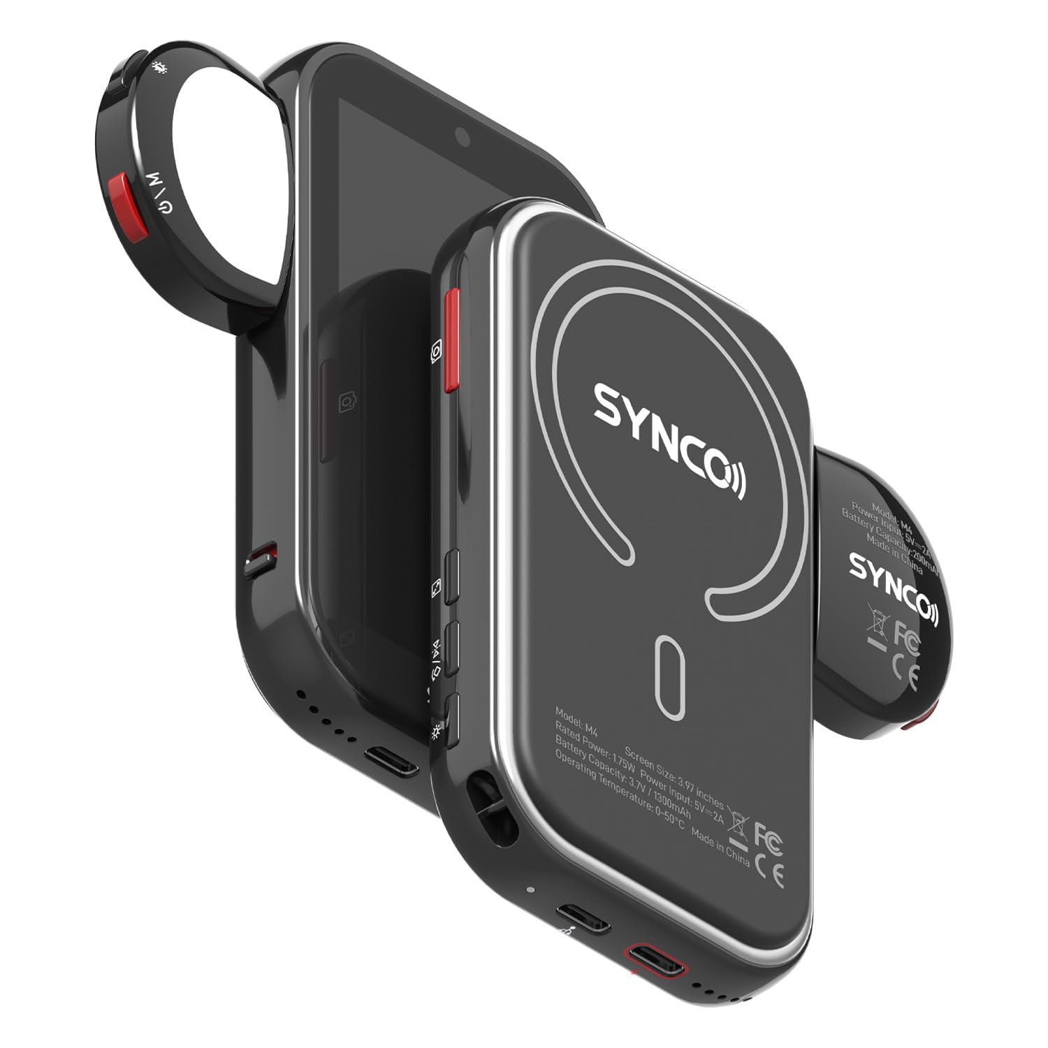 Amazon.com: SYNCO Xview M4 AI Touch Screen Phone Vlog Selfie